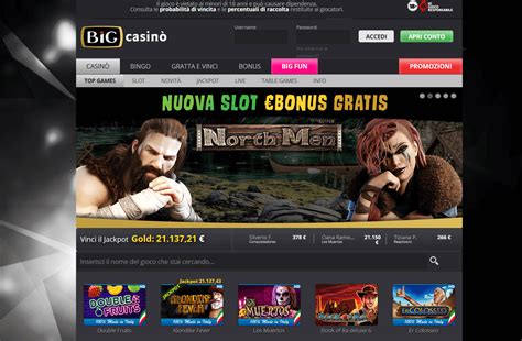 big casino recensione - Recensione BIG Casinò con analisi bonus, app e 